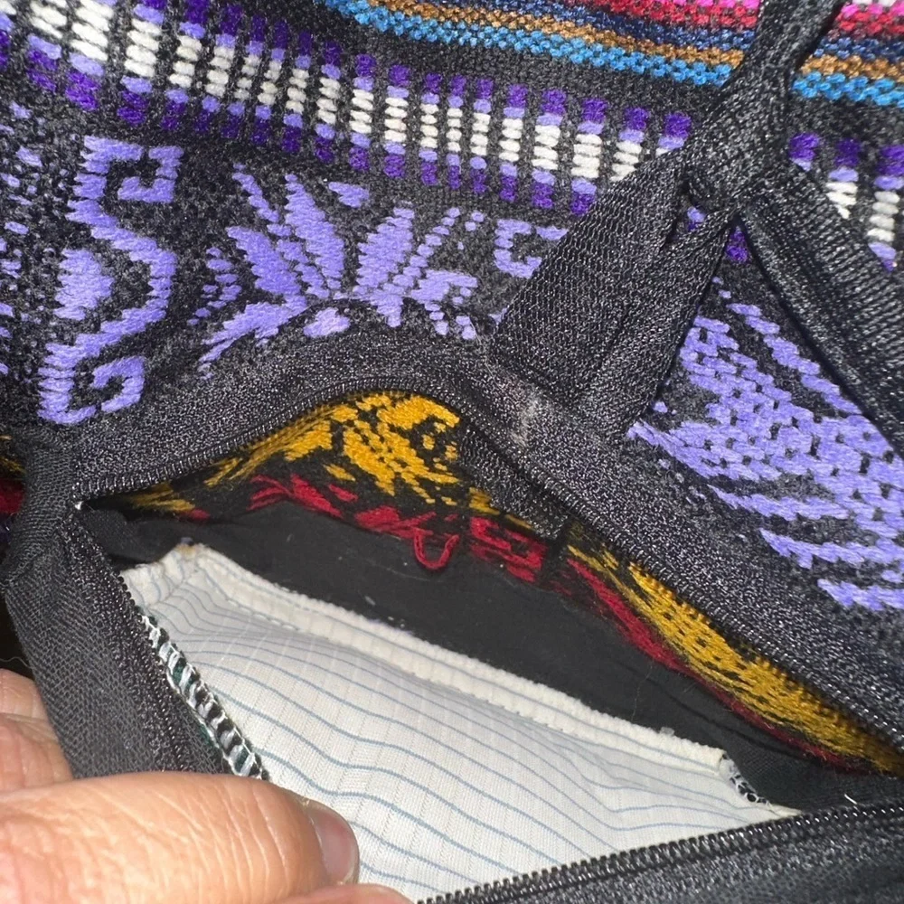 VINTAGE ST Thomas boho back pack multicolor
